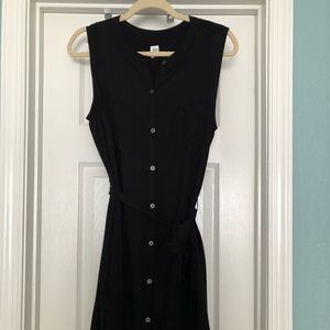Gap button dress with pockets